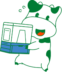 牛のキャラクター